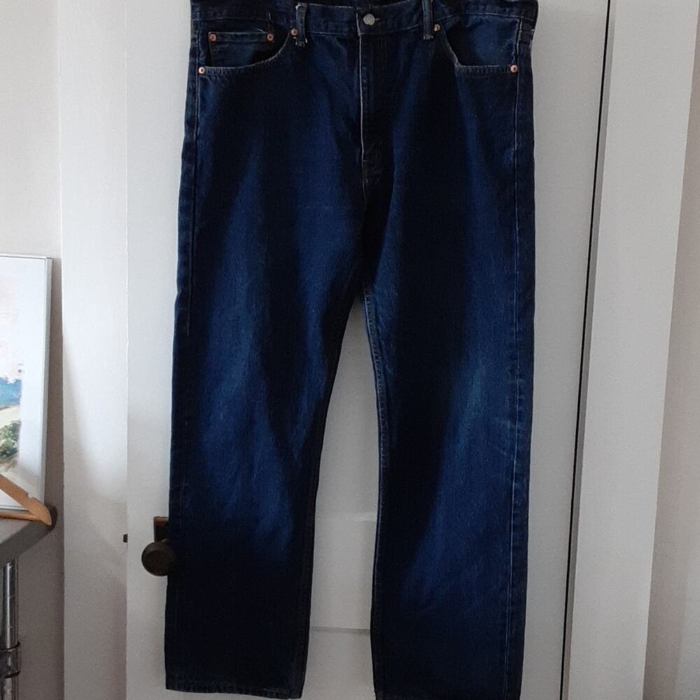 Levi's Dark Blue Straight-Leg Jeans